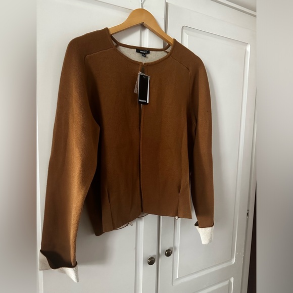 NWT Beautiful Premise Camel Cardigan, Large - Picture 1 of 3